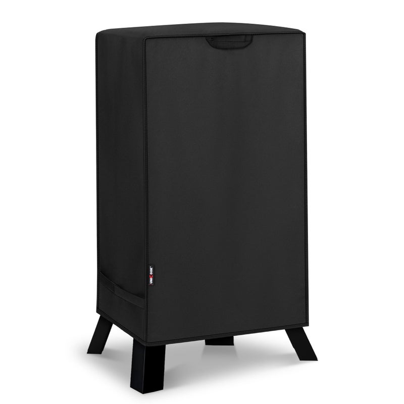 Unicook 30 Inch Electric Smoker Cover for Masterbuilt, Heavy Duty Waterproof Vertical Smoker BBQ Grill Cover, All Weather Resistant, 18" W x 17" D x 33" H - Image 1